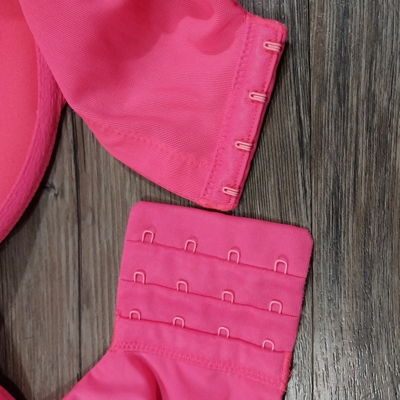 Torrid Curve 360 Back Smoothing Push Up T-shirt Bra 46ddd Hot Pink - Picture 6 of 8
